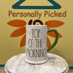 Rae Dunn TOP O’ THE MORNING Beer Mug